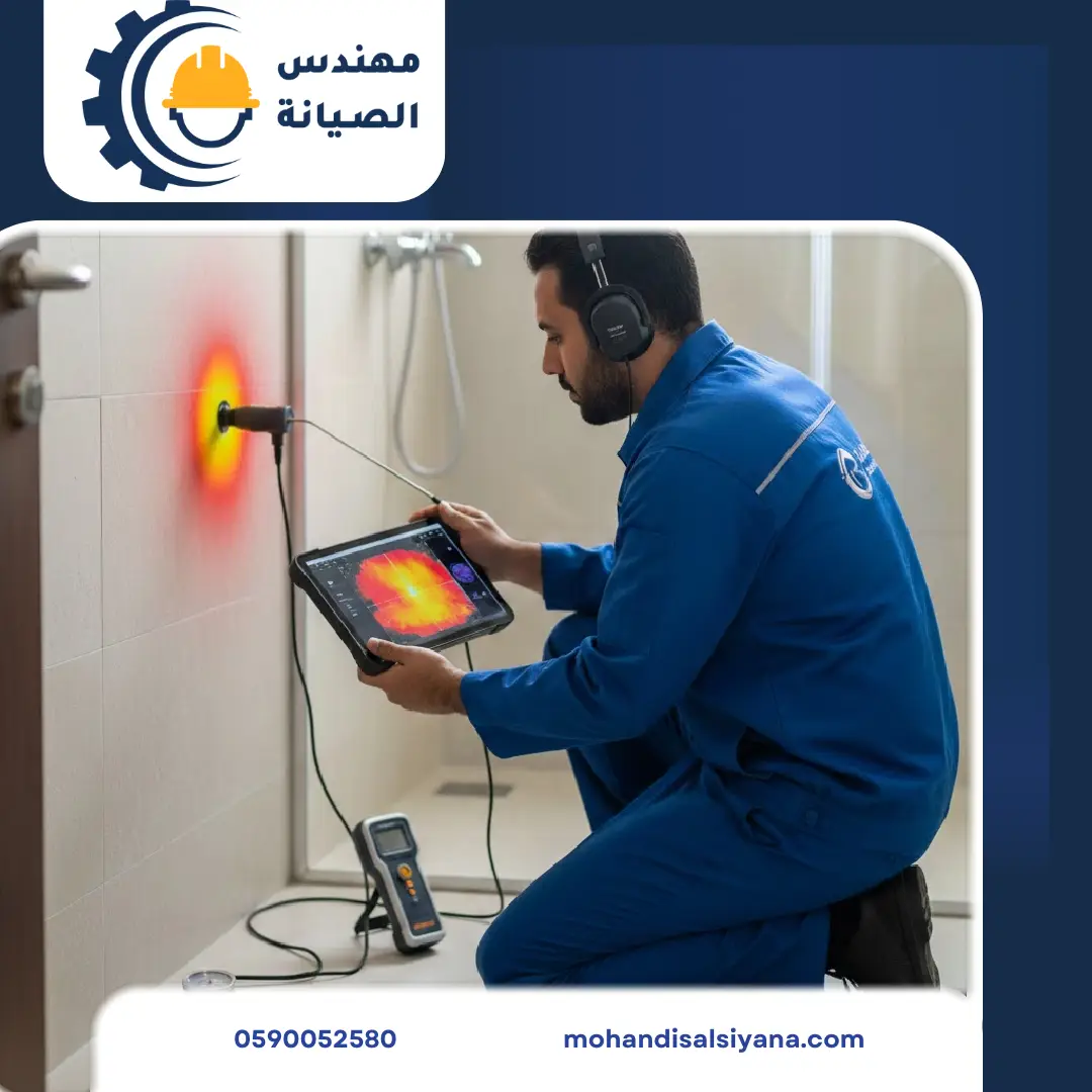 كشف تسربات المياه بالقطيف